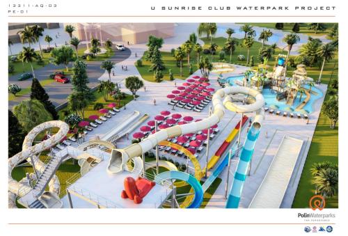 פארק מים אילת - הדמייה